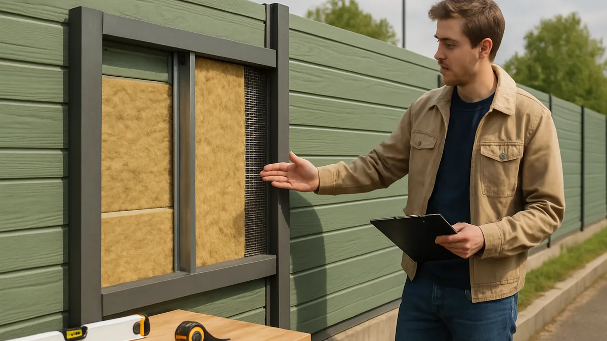 mur anti bruit exterieur — Mur anti bruit extérieur : explications et repères